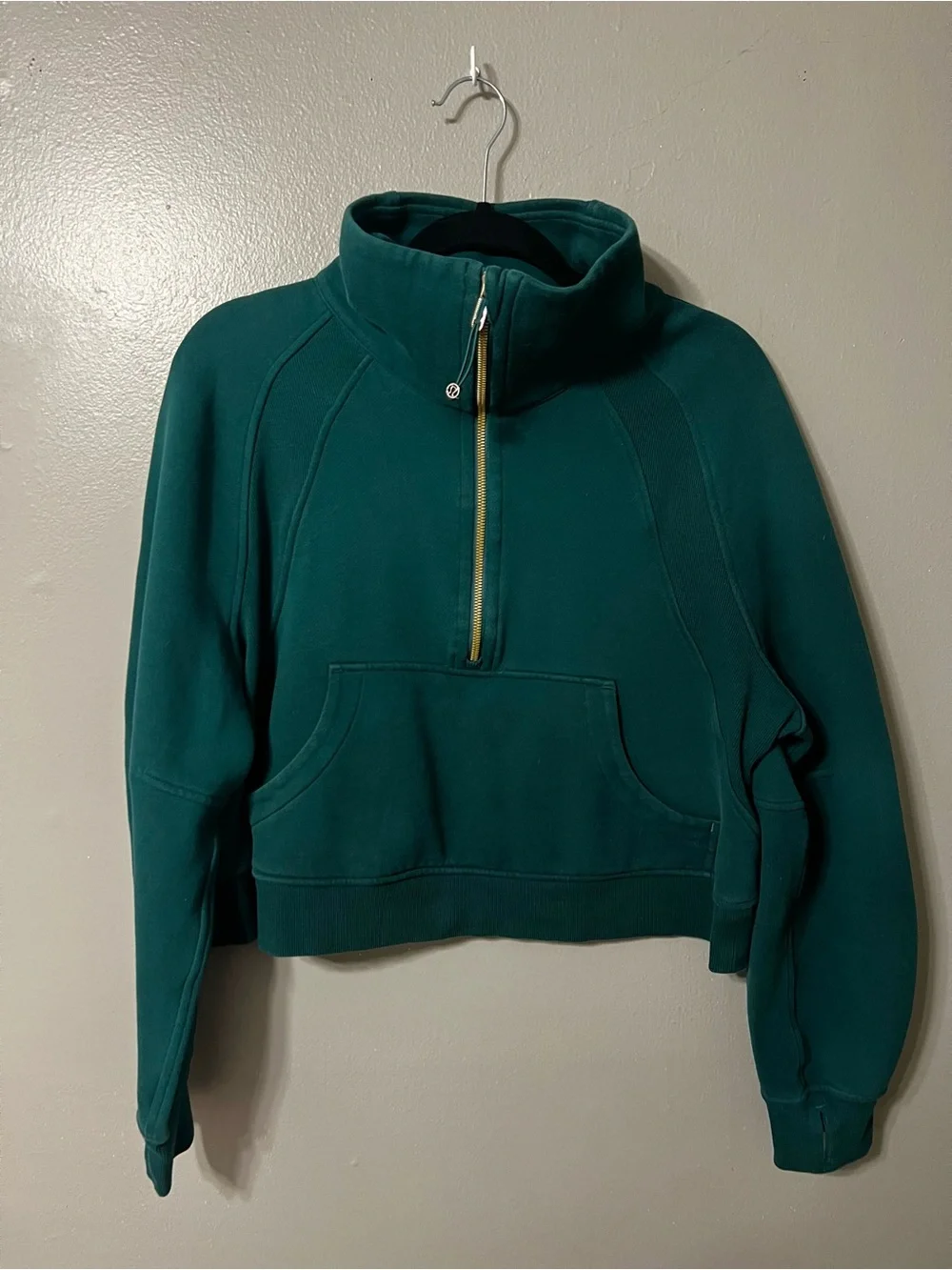 Lululemon Scuba Oversized Funnel-Neck Half Zip